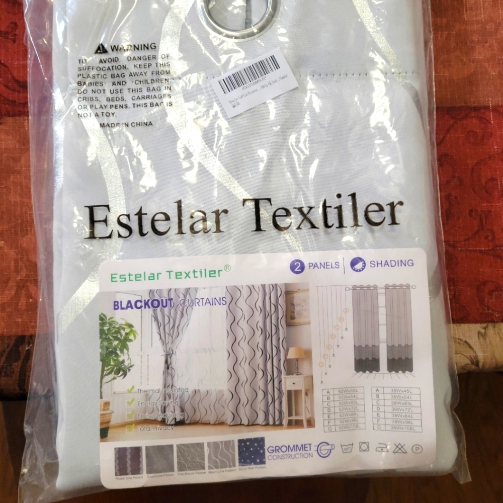 Estelar Textiler Blackout Curtains